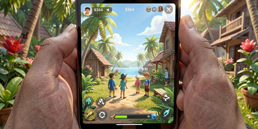 Screenshot utama 8364 menampilkan gameplay yang menarik dan penuh warna.