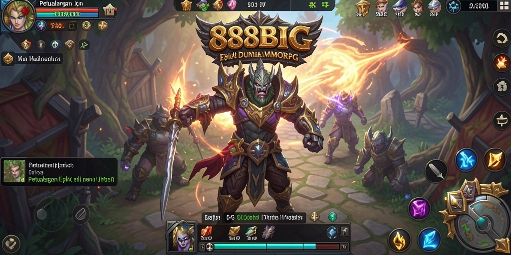 Gameplay menarik di dunia fantasi MMORPG 88BIG.