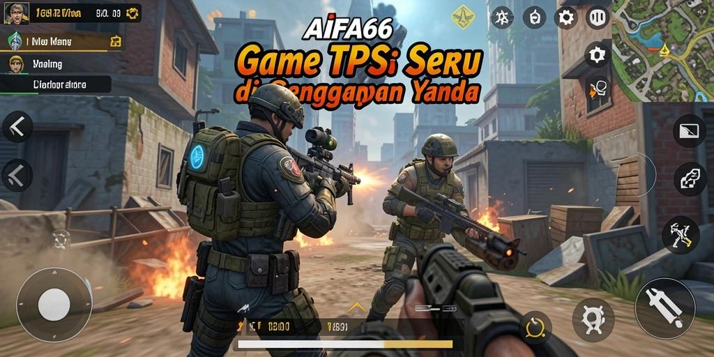 Tampilan gameplay AIFA66 yang menegangkan dan dinamis.