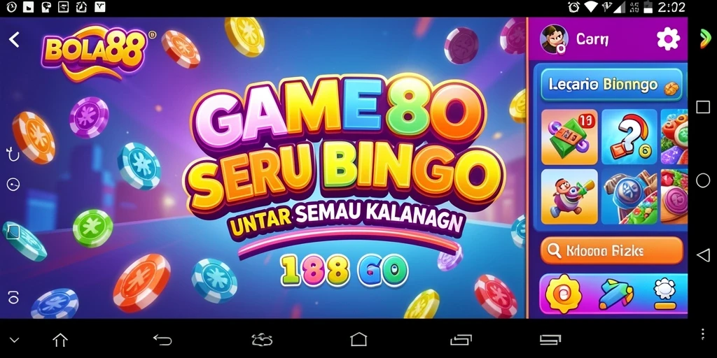 Screenshot gameplay BOLA88 menunjukkan keseruan permainan Bingo.