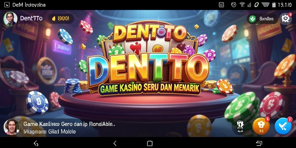 Gameplay DENTOTO yang mengasyikkan di dunia Kasino.