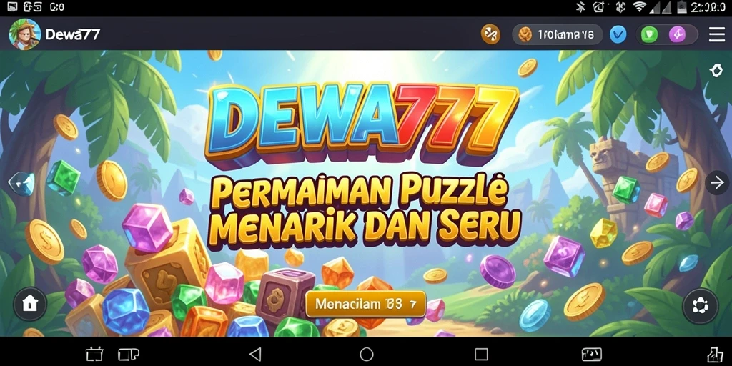 Tampilan gameplay DEWA777 yang menantang dan menarik.
