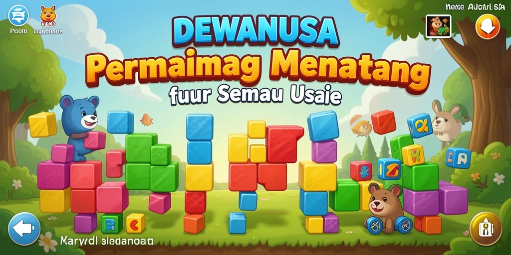 Gameplay DEWANUSA yang menantang dan penuh warna.