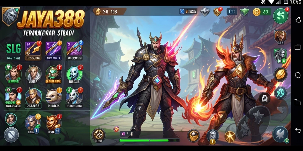 Tampilan menarik dari gameplay strategi JAYA388.
