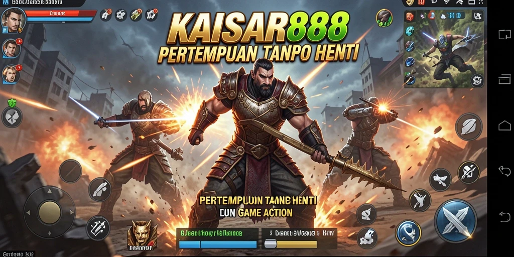 Tangkapan layar KAISAR888 menunjukkan aksi pertempuran yang mendebarkan.