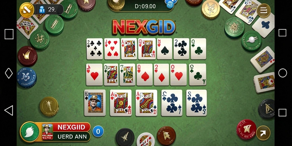 Tampilan gameplay NEXGID yang seru dan interaktif.