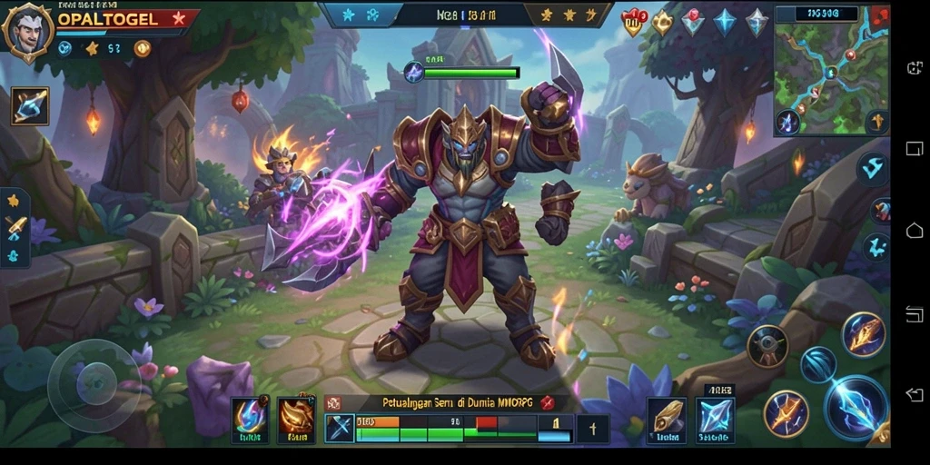 Tampilan gameplay OPALTOGEL yang seru dan interaktif.