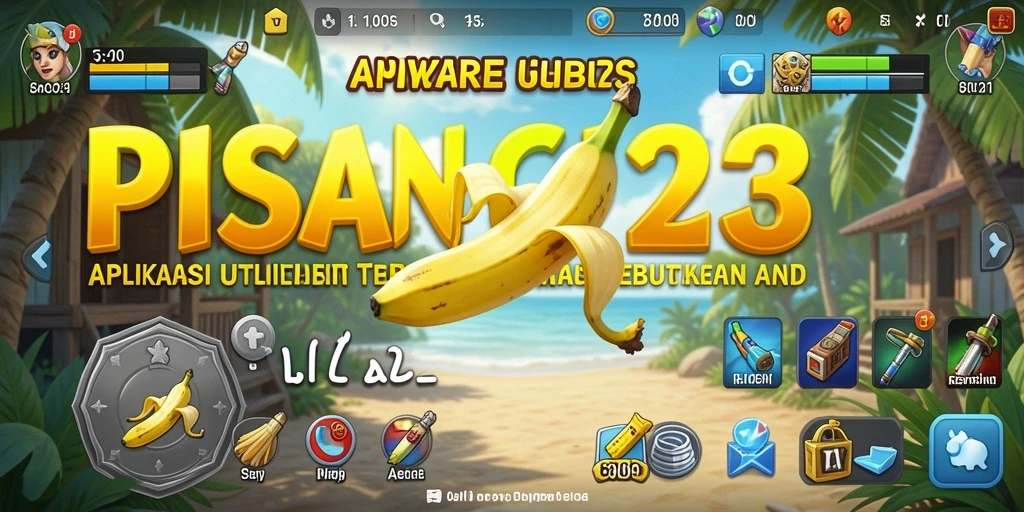 Tampilan antarmuka PISANG123 yang sederhana dan fungsional.