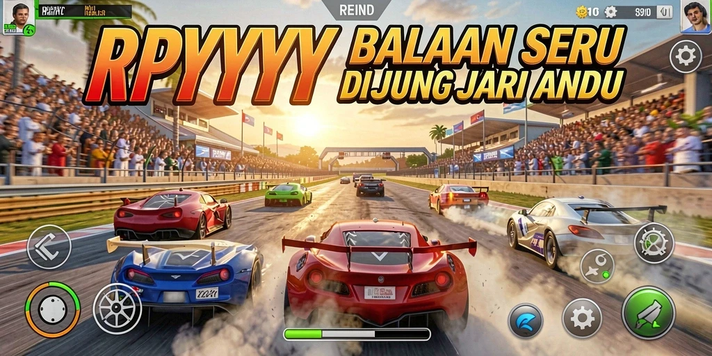 Tampilan gameplay RPYYY yang menegangkan dan penuh aksi.