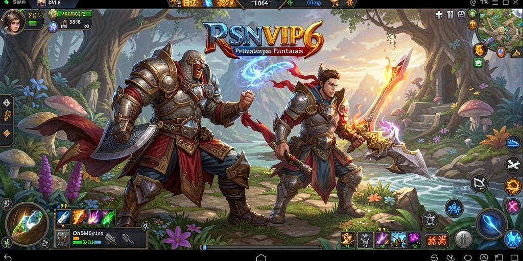 Tampilan gameplay RSNVIP6 yang seru dan penuh aksi.